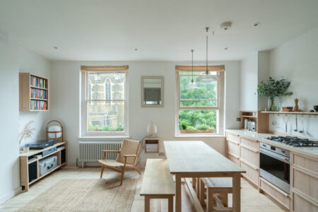 Getting the most out of the least in a peaceful, strokable flat in north London