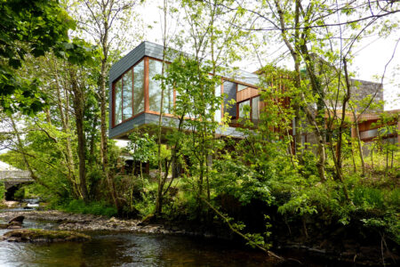 Hover craft: a time-bending treehouse designed by architects Sarah Featherstone and Jeremy Young